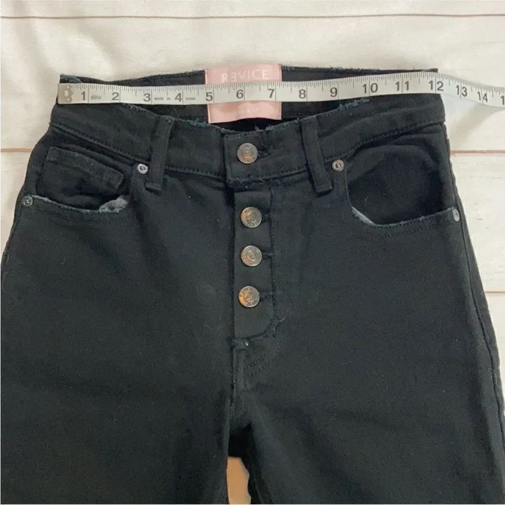 Revice Black Button Fly Jeans - Picture 10 of 13